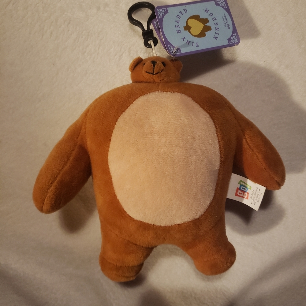 Pip tiny head plushie keychain
